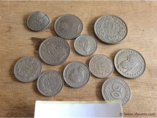 Lot zwitserse munten - afbeelding 3 van  3