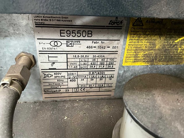 Lotch e9550 diverse lasmachines - afbeelding 8 van  8