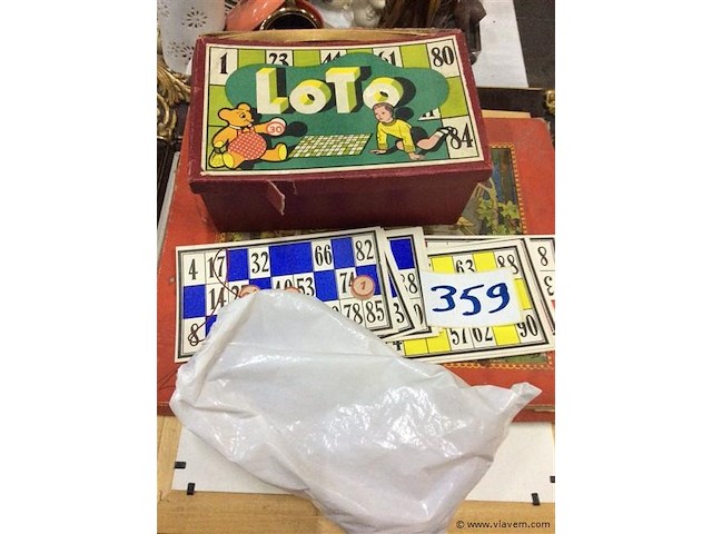 Lotto spel - afbeelding 1 van  3