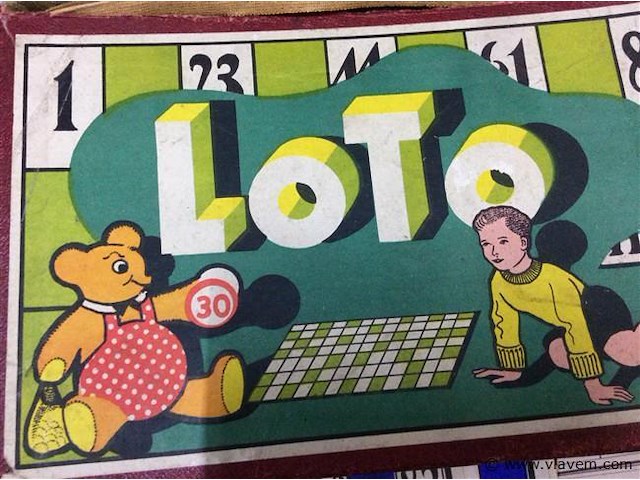 Lotto spel - afbeelding 3 van  3