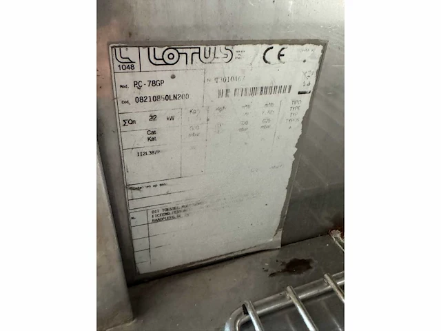 Lotus - dubbele gasfriteuse gaskookplaat - f2/13-78g - keuken - afbeelding 4 van  13