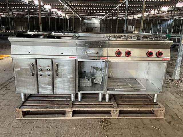 Lotus - dubbele gasfriteuse gaskookplaat - f2/13-78g - keuken - afbeelding 6 van  13
