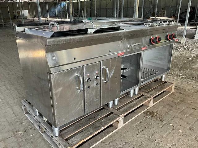 Lotus - dubbele gasfriteuse gaskookplaat - f2/13-78g - keuken - afbeelding 7 van  13