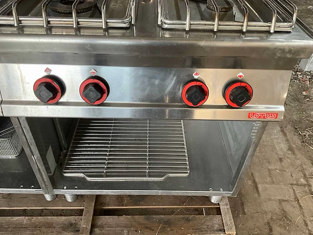 Lotus - dubbele gasfriteuse gaskookplaat - f2/13-78g - keuken - afbeelding 11 van  13