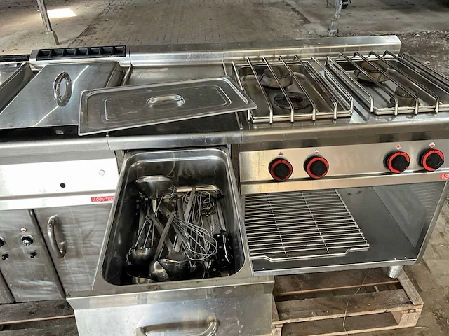 Lotus - dubbele gasfriteuse gaskookplaat - f2/13-78g - keuken - afbeelding 12 van  13
