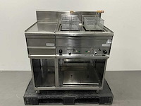 Lotus - fq-62e - dubbele friteuse met neutrale unit - afbeelding 7 van  8