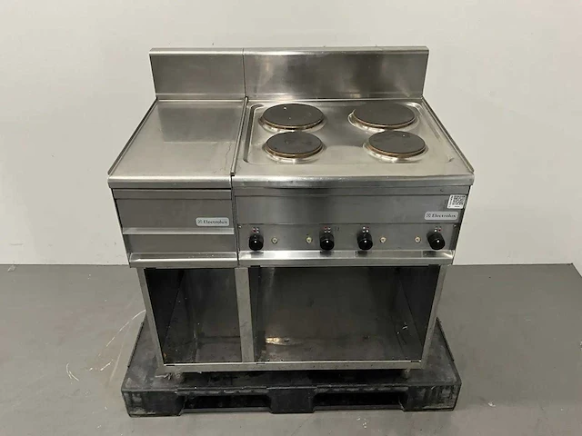 Lotus - pc-62et - 4-pits elektrisch fornuis met neutrale unit - afbeelding 2 van  7