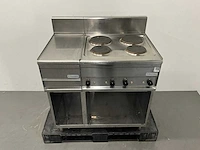Lotus - pc-62et - 4-pits elektrisch fornuis met neutrale unit - afbeelding 2 van  7