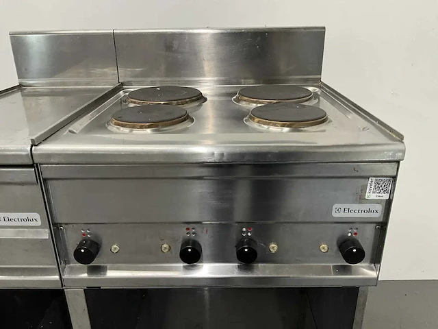 Lotus - pc-62et - 4-pits elektrisch fornuis met neutrale unit - afbeelding 6 van  7