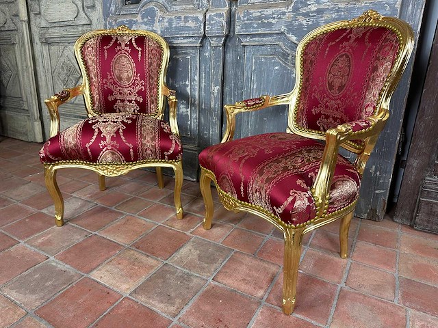 Louis quinze fauteuil - afbeelding 1 van  3