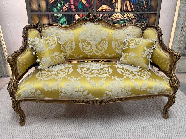 Louis quinze sofa - afbeelding 2 van  3