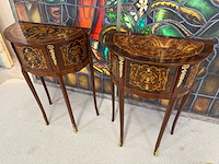 Louis seize bijzettafel (2x) - afbeelding 1 van  4