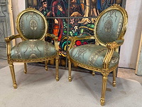 Louis seize fauteuil - afbeelding 1 van  3
