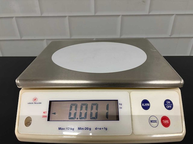 Louis tellier - digitale weegschaal - afbeelding 2 van  3