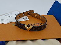 Louis vuitton armband, louis vuitton, armband, bruin, goud - afbeelding 11 van  15