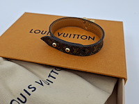 Louis vuitton armband, louis vuitton, armband, bruin, goud - afbeelding 13 van  15