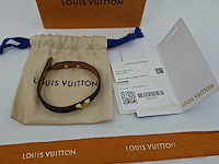 Louis vuitton armband, louis vuitton, armband, bruin, goud - afbeelding 3 van  15