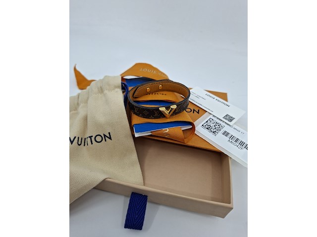 Louis vuitton armband, louis vuitton, armband, bruin, goud - afbeelding 5 van  15