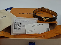 Louis vuitton armband, louis vuitton, armband, bruin, goud - afbeelding 6 van  15