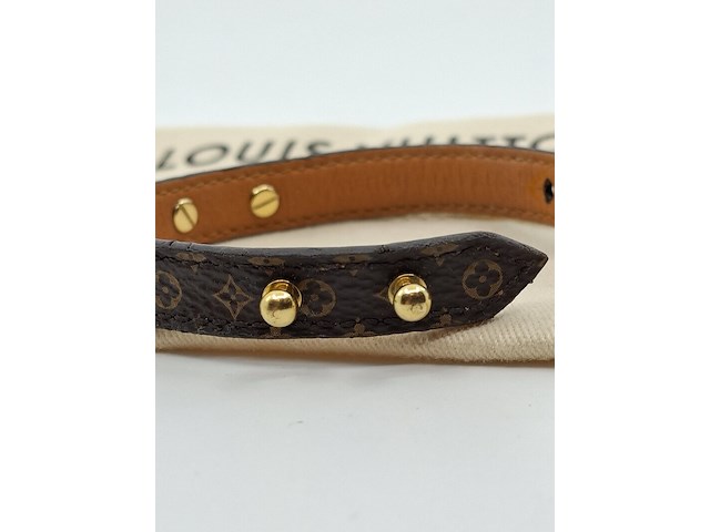 Louis vuitton armband, louis vuitton, armband, bruin, goud - afbeelding 11 van  18
