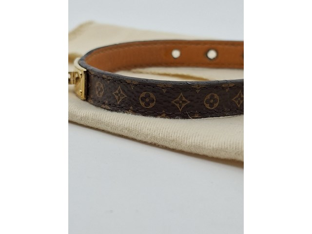 Louis vuitton armband, louis vuitton, armband, bruin, goud - afbeelding 13 van  18