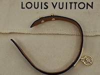 Louis vuitton armband, louis vuitton, armband, bruin, goud - afbeelding 14 van  18
