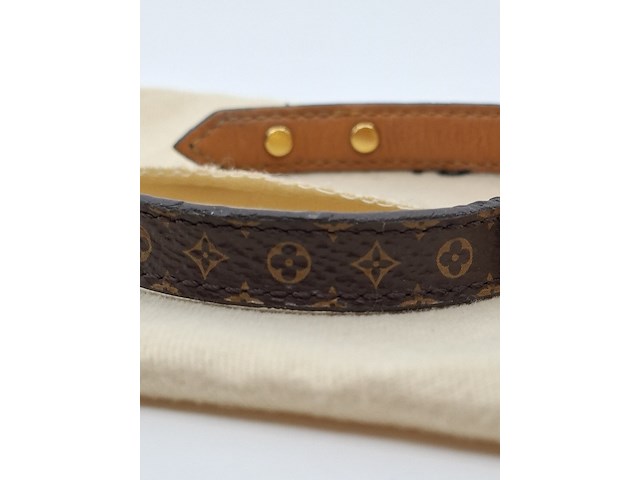 Louis vuitton armband, louis vuitton, armband, bruin, goud - afbeelding 9 van  18
