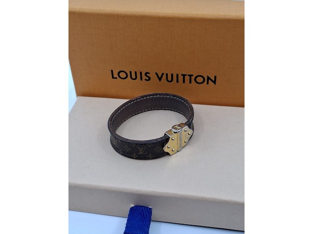 Louis vuitton armband, louis vuitton, armband, bruin, goud - afbeelding 3 van  15