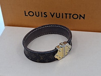 Louis vuitton armband, louis vuitton, armband, bruin, goud - afbeelding 3 van  15