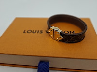 Louis vuitton armband, louis vuitton, armband, bruin, goud - afbeelding 4 van  15
