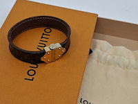 Louis vuitton armband, louis vuitton, armband, bruin, goud - afbeelding 5 van  15