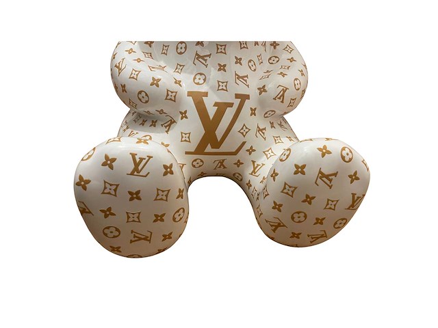 Louis vuitton beer sculptuur - afbeelding 4 van  5
