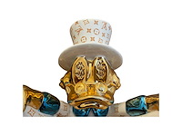 Louis vuitton dagobert duck sculptuur - afbeelding 3 van  5