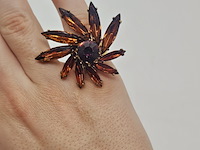 Louis vuitton damesring met stenen - afbeelding 3 van  10