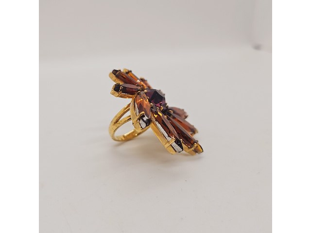 Louis vuitton damesring met stenen - afbeelding 7 van  10