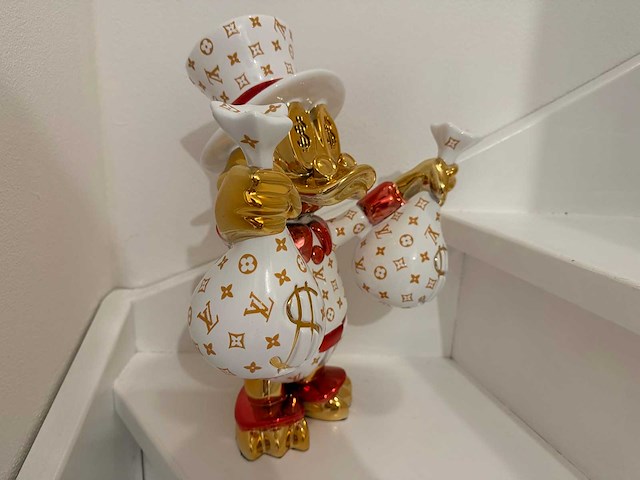 Louis vuitton daogbert duck sculptuur - afbeelding 1 van  2