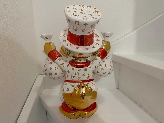 Louis vuitton daogbert duck sculptuur - afbeelding 2 van  2