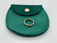 Louis vuitton empreinte 18kt gouden trouwring met diamant - afbeelding 2 van  5