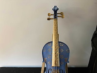 Louis vuitton-geïnspireerde decoratie viool - afbeelding 5 van  7