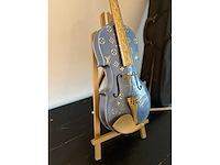 Louis vuitton-geïnspireerde decoratie viool - afbeelding 6 van  7