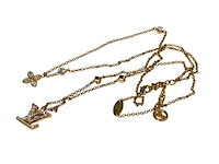 Louis vuitton lady lv collier - crystal flower monogram - afbeelding 2 van  4