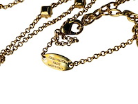 Louis vuitton lady lv collier - crystal flower monogram - afbeelding 3 van  4