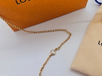 Louis vuitton lady lv collier - crystal flower monogram - afbeelding 2 van  12