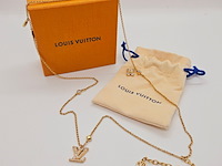 Louis vuitton lady lv collier - crystal flower monogram - afbeelding 5 van  12