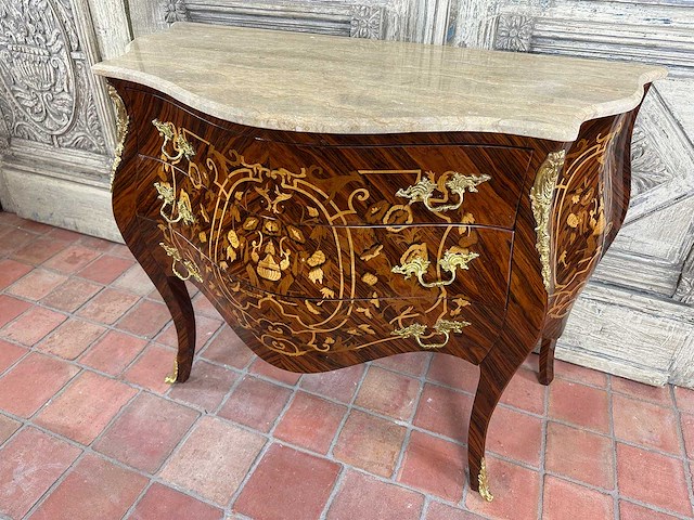 Louis xv dressoir 1 meter breed - afbeelding 1 van  3