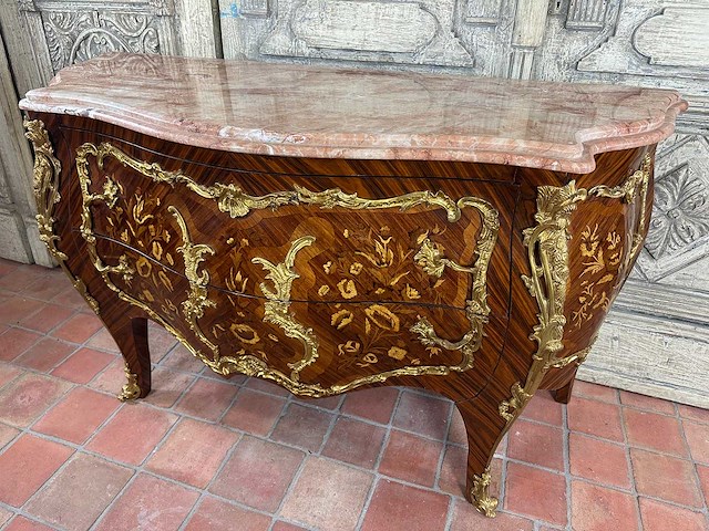 Louis xv dressoir 1.60 meter breed - afbeelding 1 van  3
