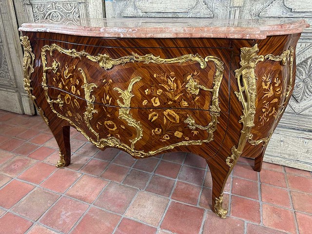 Louis xv dressoir 1.60 meter breed - afbeelding 2 van  3