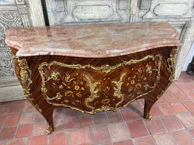 Louis xv dressoir 1.60 meter breed - afbeelding 3 van  3