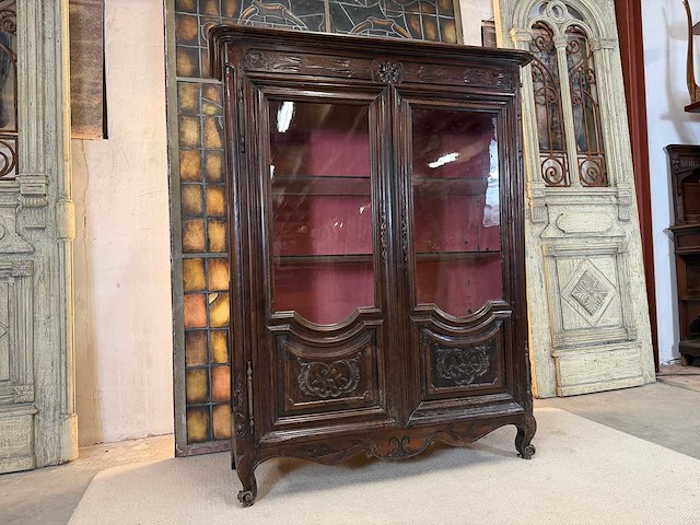 Louis xv vitrinekast - afbeelding 3 van  3
