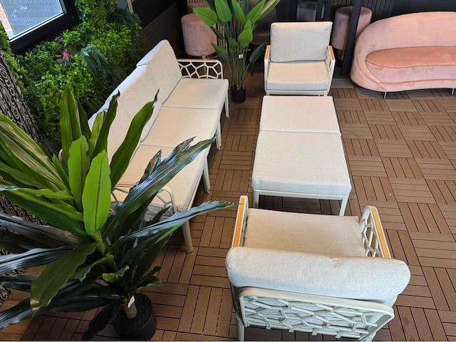 Lounge 5 pers. - lounge set (2x) - afbeelding 14 van  15